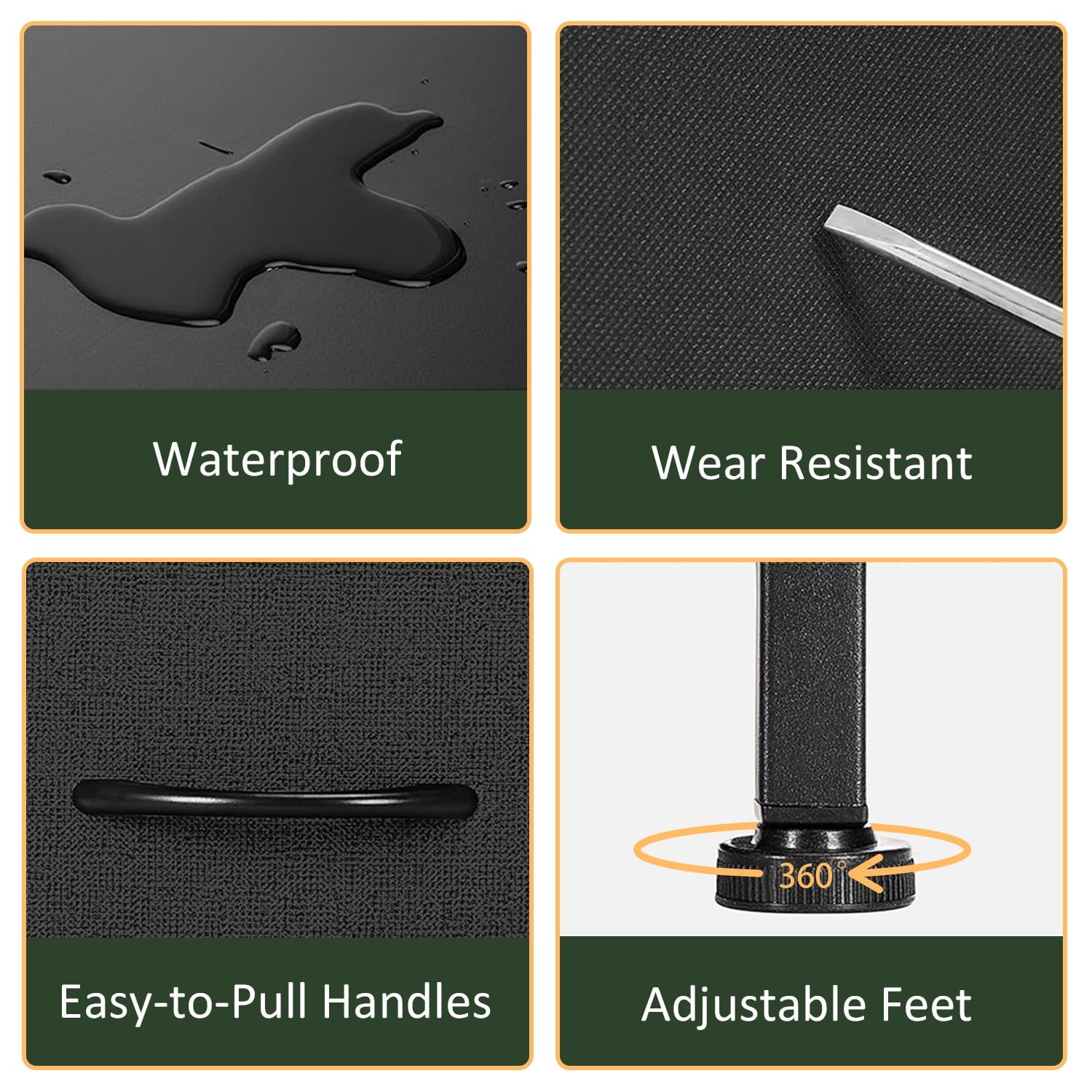 TV Stand Dresser with 4 Storage Drawers, Entertainment Center Dresser with Open Storage Shelf for Bedroom Living Room, Grey