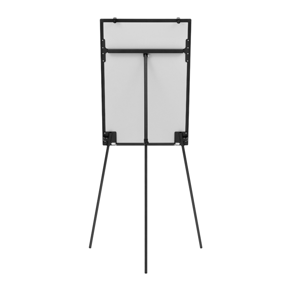Roomisland Magnetic White Board Easel 36"x24", Portable Dry Erase Board with Stand, Height Adjustable Tripod Easel for Home Office Classroom, Silver Aluminium Frame
