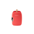 Roomisland Mini Fridge for Bedroom, 4L Portable Cosmetic Fridge with AC/DC, Electric Cooler & Warmer for Skincare, Drinks, Food, for Office, Car, Dorm, Ultra Quiet Energy Saving