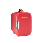 Roomisland Mini Fridge for Bedroom, 4L Portable Cosmetic Fridge with AC/DC, Electric Cooler & Warmer for Skincare, Drinks, Food, for Office, Car, Dorm, Ultra Quiet Energy Saving