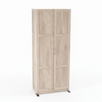 Roomisland 71" Tall Kitchen Pantry Cabinet, Freestanding Kitchen Storage Cabinet with Doors, Large Wooden Bedroom Storage Unit for Living Rooms, Office and Study Rooms