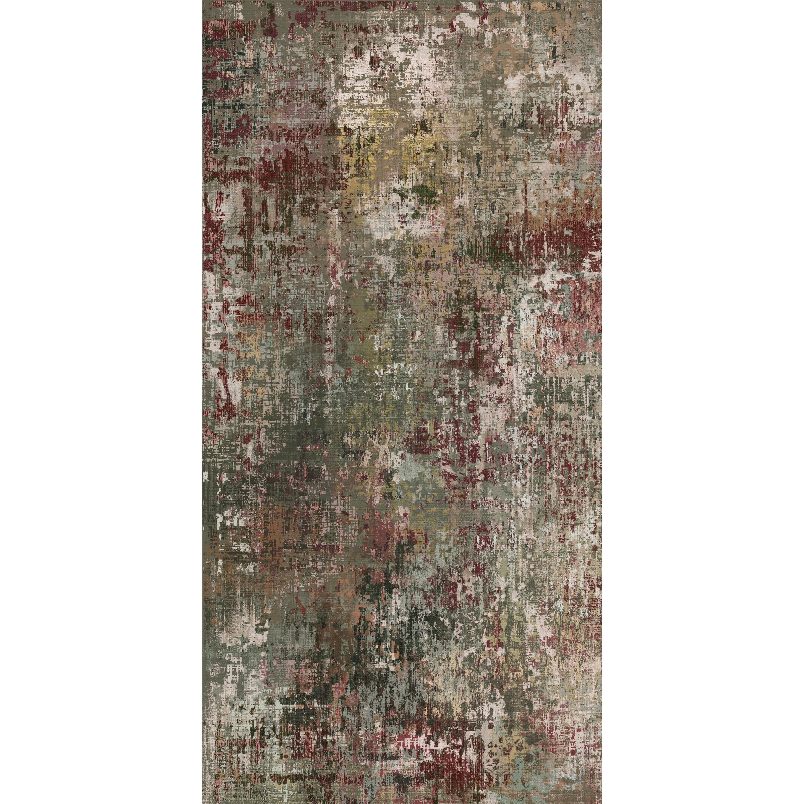 Roomisland 2x12ft Washable Runner Rug for Hallways, Non Slip Kitchen Floor Mat Extra Long, Low Profile Entryway Carpet for Bedroom Living Room, Stain Resistant Indoor Door Mat