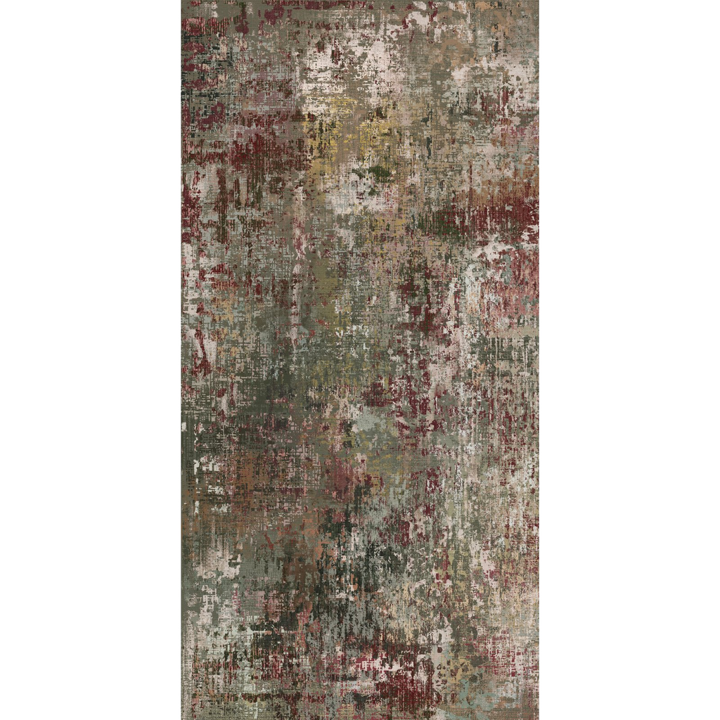 Roomisland 2.6x12ft Washable Runner Rug for Hallways, Non Slip Kitchen Floor Mat Extra Long, Low Profile Entryway Carpet for Bedroom Living Room, Stain Resistant Indoor Door Mat
