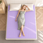 2 Inch Gel Memory Foam Mattress Topper Twin, Cooling Ventilated Bed Topper for Pressure Relief, Breathable Soft Pad, CertiPUR-US Certified